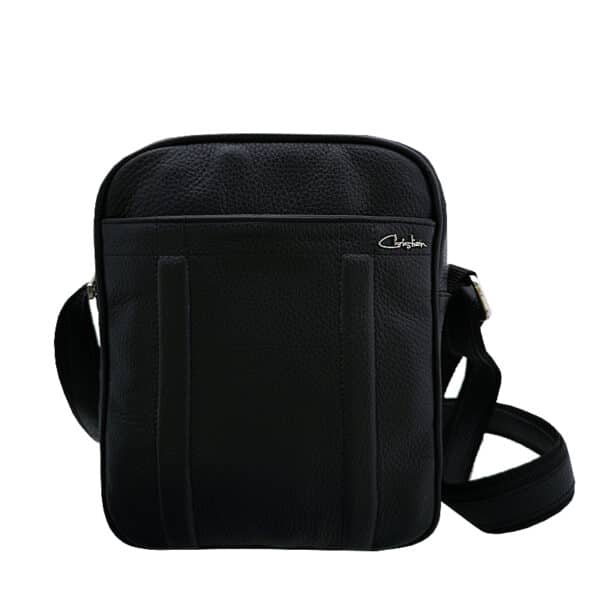 Borseta piele naturala barbati - City Bag 01 - imagine 3