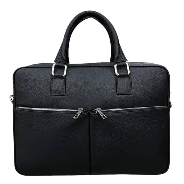 Geanta din piele naturala - Laptop 13" - imagine 3