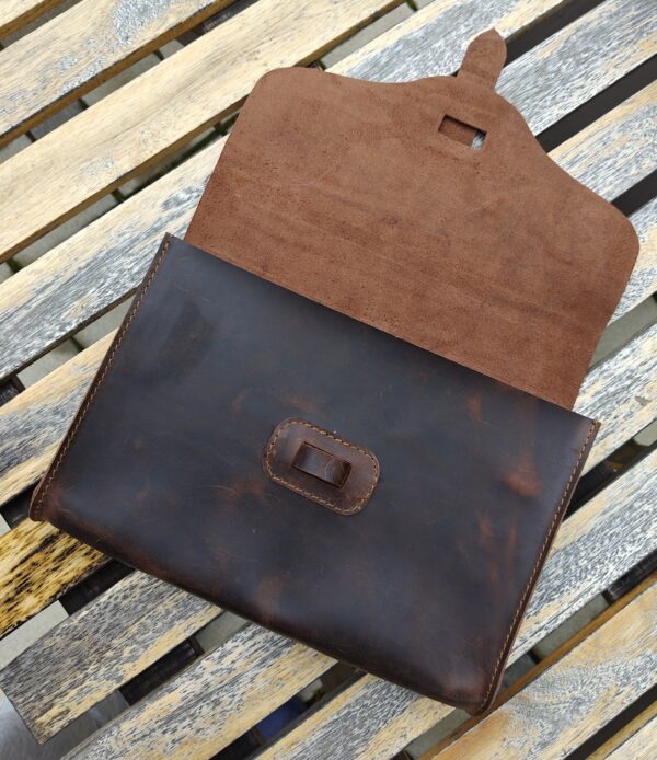 Husa pastrare si protectie carti de colectie -Vintage leather - imagine 2
